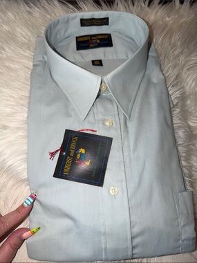 Men's Dress Shirt - Spread Collar